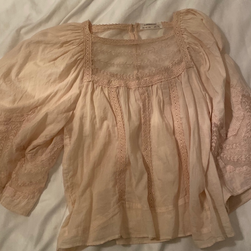 Pink blouse